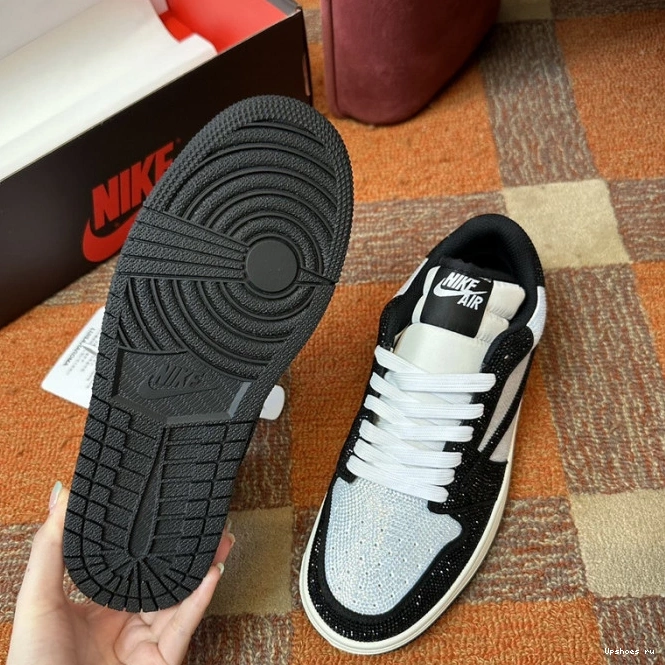 Shoes Designed Diamond Jordan 0306